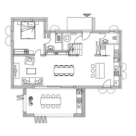 Villa 900m Beach Medulin